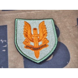 U.K Military Hoop & Loop Patches " Special Air Service SAS-MC'